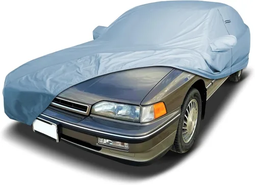 Vista 45 de iCarCover Funda de automóvil personalizada para Acura CL (1997-2003), impermeable, para todo tipo de clima, lluvia, nieve, protección solar UV Rayas