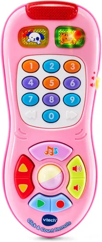 Vista 5 de VTech Control remoto Click and Count (embalaje sin frustraciones), negro, 2.95 x 6.69 x 1.38 pulgadas
