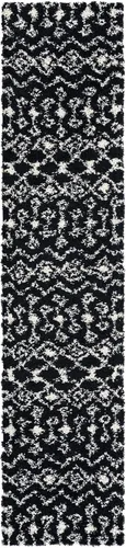 Vista 74 de Unique Loom Moroccan Trellis Shag Collection - Alfombra de área - Meknes (2 pies 2 pulgadas x 3 pies 1 pulgada, rectangular, marrón claro/marfil)