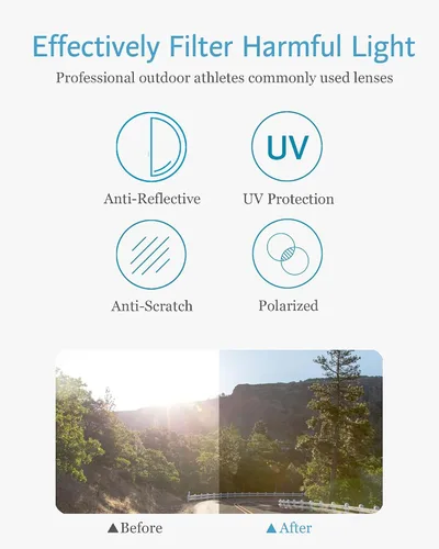 Vista 4 de ANRRI Gafas de sol de ojo de gato para mujer, ligeras, protección UV400