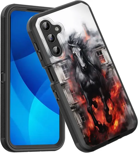 Vista 156 de Funda para Galaxy A14 5G, a prueba de golpes, 3 capas, protección de cuerpo completo, resistente, de alto impacto, para Samsung Galaxy A14 5G de 6.6