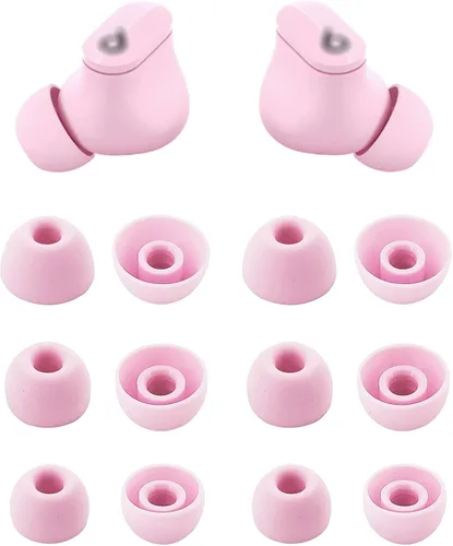 Vista 7 de ALXCD Almohadillas compatibles con Beats Studio Buds, S, M, L, 3 tamaños, 6 pares de auriculares de silicona suave, repuesto para Beats Studio Buds