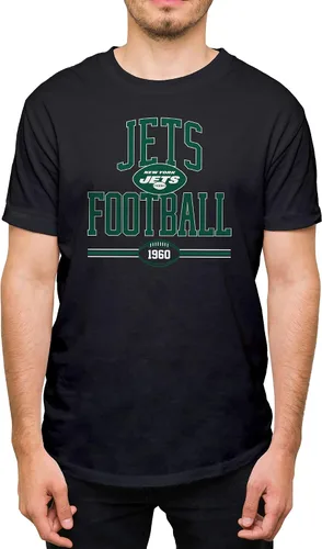 Vista 8 de Hybrid Sports NFL Football Arch - Officially Licensed Adult Short Sleeve Fan Tee for Men and Women
