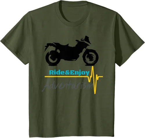 Vista 10 de Camiseta Moto Shirt V-Strom, gris, S Gris Oscuro