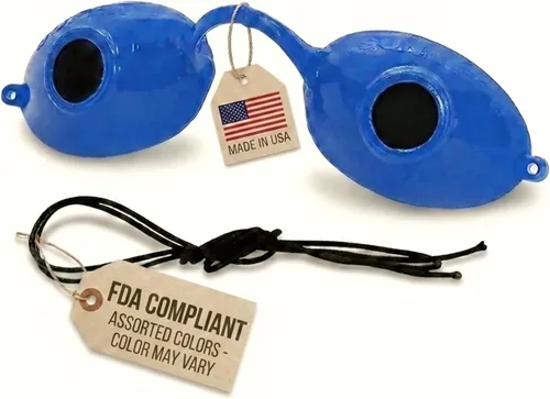 Vista 10 de Super Sunnies FDA Compliant Tanning Bed Goggles w/ Strap