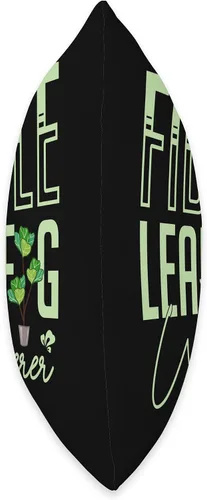 Vista 2 de Fiddle Leaf Fig Ficus Lyrata Care Tree Plant Soil - Almohada para interiores, 16 x 16 pulgadas, multicolor