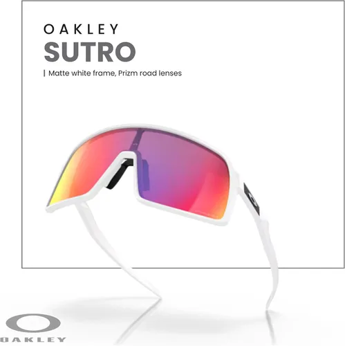 Vista 129 de Oakley Sutro OO9406 / OO9462 - Lentes de sol para hombre, kit de correa de accesorios, bolsa de microfibra