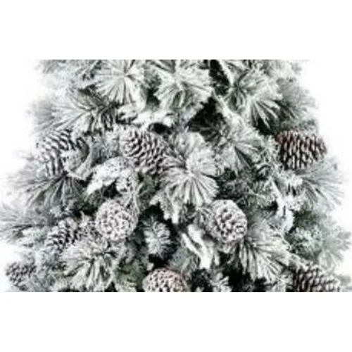 Vista 3 de Árbol de Navidad Home ESPRIT Blanco PVC Aluminio Nevado 94 X 94 X 150 CM