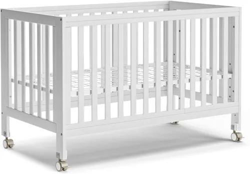 Vista 13 de MAMAZING EvoNest - Mini cuna convertible 6 en 1 con ruedas GREENGUARD Gold Certified, New Zealand Pine Wood, 4 Adjustable Heights, Rocking Mode