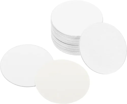 Vista 11 de PATIKIL Revestimiento de tapa de papel de aluminio de 0.709 in/0.7 pulgadas, 100 revestimientos de sellado térmico resistentes por inducción