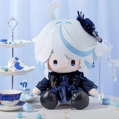Vista 4 de HOYOVERSE Genshin Impact Furina Serie de Impresiones - Peluche Sentado