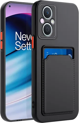 Vista 10 de Funda para Redmi Note 9 Pro, Redmi Note 9s con ranura para tarjetas de crédito, TPU suave TPU silicona resistente a los arañazos delgada ranura