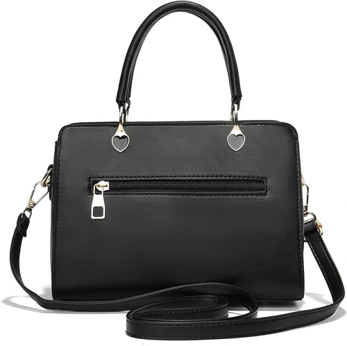Vista 8 de Xiaoyu Bolsos y carteras de moda para mujer, elegante bolso cruzado para damas, bandolera tipo satchel con asa superior, bolsos pequeños tipo tote
