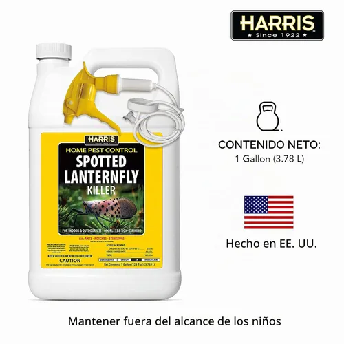 Vista 7 de Harris Spotted Lantern - Matamoscas antimoscas, inodoro y no mancha, listo para usar, 128 onzas