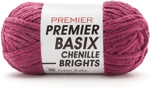 Vista 44 de Basix Chenille Brights 2175-02 Anémona