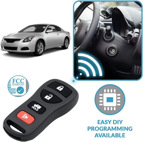 Vista 5 de Keyless2Go - Control remoto de repuesto para llave de automóvil para KBRASTU15 CWTWB1U733
