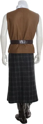 Vista 6 de Disfraz de Jamie Fraser para hombre de las tierras altas escocesas de Outlander