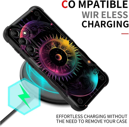 Vista 625 de Funda para Galaxy A14 5G, [Doble Capa][Protección contra Caídas de Grado Militar de 10 Pies] [Antideslizante] Funda Resistente a Prueba de Golpes