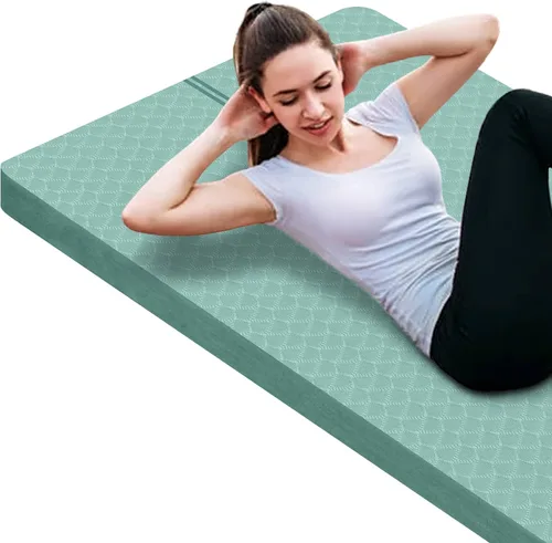 Vista 35 de nuveti Tapete Grande para Ejercicios - Tapete de Yoga de 15mm/20mm/30mm de Grosor Tapete de Ejercicios para Fitness, Yoga, Pilates, Estiramientos