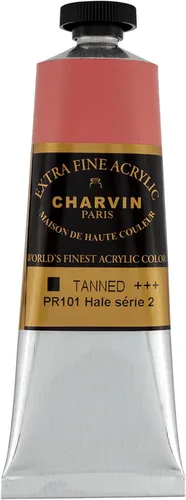 Vista 183 de Charvin Pintura acrílica profesional extrafina – verde absenta, tubo de 2.1 fl oz, pigmentos de triple fresado, resistente a la luz, pinturas
