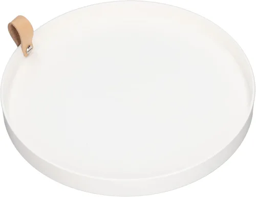 Vista 4 de Keenso Plato para joyas, elegante bandeja de cepillo de pelo de ABS para tocador, botella de perfume, 1 paquete
