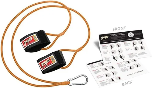 Vista 2 de Jaeger J-Bands Bandas de resistencia para lanzadores. Entrenador de lanzamiento de béisbol y softbol y entrenador de brazos. Bandas de lanzamiento
