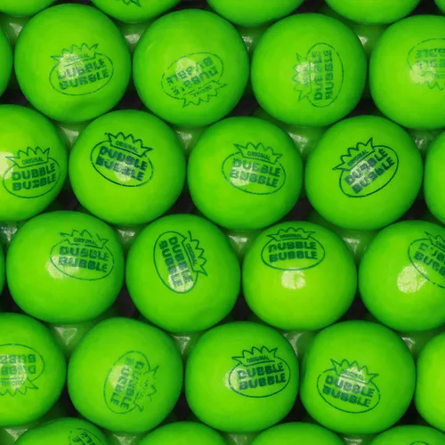Vista 13 de Bolas de chicle para máquina de chicles de 1 pulgada, 1.7 libras, 96 bolas de goma de mascar de plátano para niños