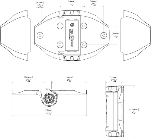 Vista 7 de D&D Technologies TCHD2S3BTS TruClose - Bisagras de puerta resistentes, para puertas de madera o vinilo de cierre automático de hasta 154 libras, sin