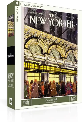 Vista 7 de New York Puzzle Company - New Yorker Main Street - Rompecabezas de 1000 piezas