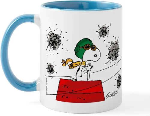 Vista 36 de CafePress Crabby Snoopy - Taza de café de cerámica (11 oz)