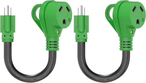 Vista 9 de RVGUARD Cable adaptador RV de 30 amperios a 110 voltios