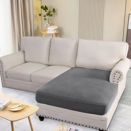 Vista 396 de H.VERSAILTEX Fundas de Cojín de Asiento Individuales Super Elásticas Fundas de Sofá Fundas de Cojín de Sofá Fundas Deslizables Juegos Tela de Sarga