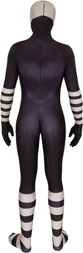 Vista 3 de aijina Disfraz de Freddy de Five Nights, disfraz de personaje de Fnaf para adultos y niños, disfraz de cosplay para Halloween
