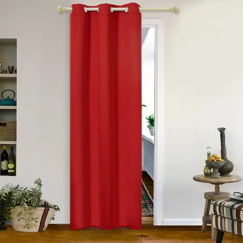 Vista 154 de MYSKY HOME Cortinas Aqua para Armario para Entrada Cortina Opaca para Puerta para Sala de Estar Cortina Oscurecedora de Habitación con Ojales