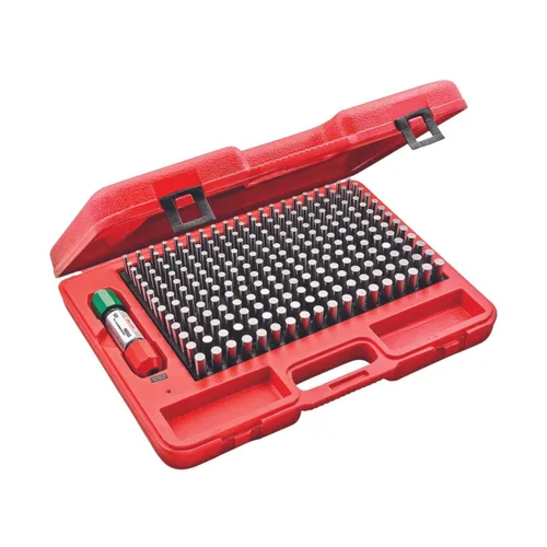 Vista 9 de Starrett Juego de medidores de pasadores de acero de precisión, rango de .011-.060", 50 calibres