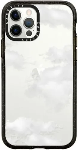 Vista 35 de CASETiFY Impact - Funda para iPhone 12 y iPhone 12 Pro, Bearly Awake, color negro transparente