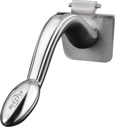 Vista 7 de SUCCFLY Exprimidor de Limón de Acero Inoxidable, Exprimidor Manual de Cítricos Lima Naranja Exprimidor de Frutas Mango Ergonómico Resistente Ahorro