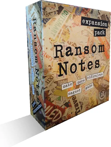 Vista 7 de Ransom Notes Edición para parejas - El ridículo juego de fiesta con imán de palabras, más de 3 jugadores