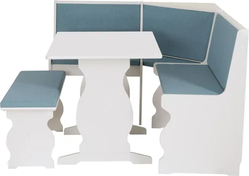 Vista 12 de Linon Lucy Capri Blue Nook 66.25 x 34.5 x 50.25 Azul