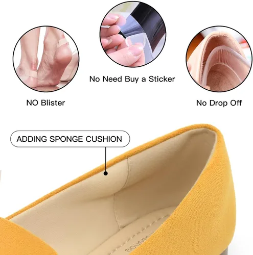 Vista 2 de MUSSHOE Zapatos planos para mujer, cómodos zapatos planos para mujer