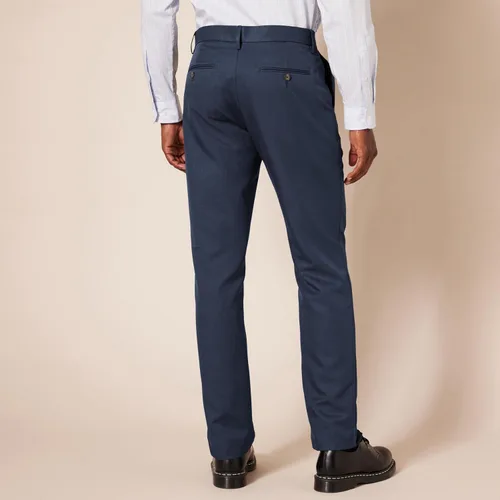 Vista 2 de Amazon Essentials - Pantalón de vestir de corte ajustado y diseño frontal plano para hombre