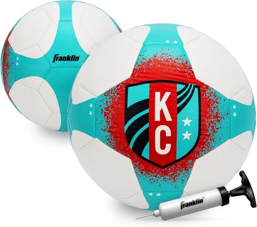 Vista 11 de Franklin Sports - Pelotas de fútbol del equipo NWSL - Pelotas de fútbol para niños + adultos - Pelotas de fútbol para niños + niñas - Pelota
