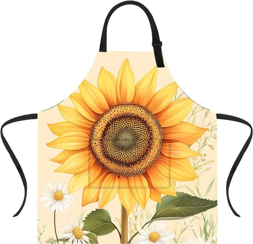 Vista 14 de Delantal divertido con 2 bolsillos para hombres y mujeres, barbacoa, parrilla, delantales con babero ajustable, regalos, cocina, cocina de la cocina