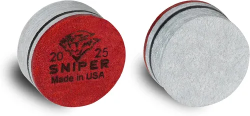 Vista 3 de TigerProducts Tiger Sniper Laminated Pool Billiard CUE TIP - 1 pc - 13 or 14 mm
