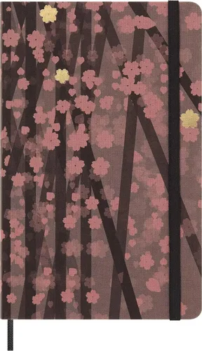Vista 32 de Moleskine Edición Limitada Sakura - Cuaderno, tapa dura, grande (5 x 8.25 pulgadas), a rayas/con líneas, Caja de Coleccionista Premium Swan