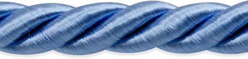 Vista 27 de Expo International Wanda - Borde de cable trenzado, 20 yardas/3/16, gris Arándano