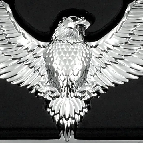 Vista 7 de HONGK - Compatible con pedal de freno Touring Softail Almohadilla grande H-D Eagle Hawk Emblem [B01BW4N5CM]