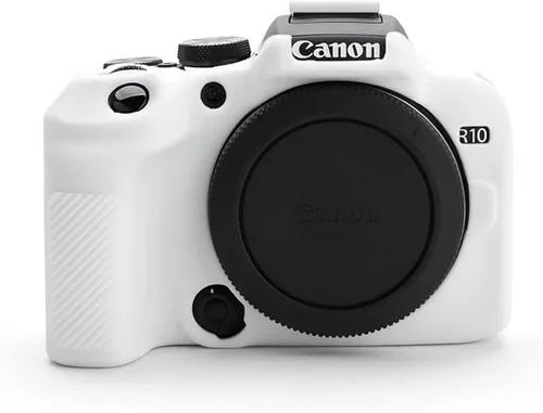 Vista 13 de Rieibi EOS R10 - Funda de silicona para cámara digital Canon eos R10 - Funda protectora de silicona para Canon R10 - Negro