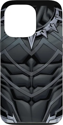 Vista 10 de iPhone 16 Marvel Avengers Black Panther - Funda para disfraz