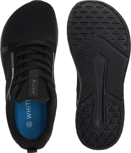 Vista 4 de WHITIN Men's Wide Toe Box + Zero Drop Sole Road Running Shoes Rubber Outsole